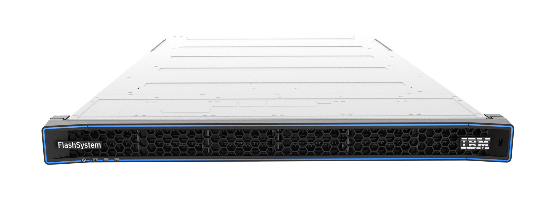 IBM Storage FlashSystem 5300 is an NVMe storage option for entry-level enterprises that need compact, powerful storage. It unifies data management across the core, cloud and edge, and is designed in a revolutionary 1U form factor. The result is blazing speeds, robust density and numerous scale-up and scale-out options.